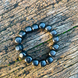 Authentic Shungite Cube Bead Bracelet (Small)BCUBE02