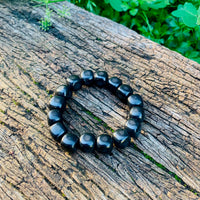 Authentic Shungite Cube Bead Bracelet (Small)BCUBE02