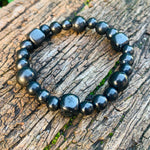 Authentic Solid Shungite Bracelet (Large)BMIX05