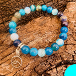 ELEMENT Bracelet [#1W] ~ WATER ~ Cancer . Scorpio . Pisces ~ [medium]