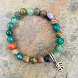 ELEMENT Bracelet [#3E] ~  EARTH  ~ Taurus . Virgo . Capricorn ~ [medium]