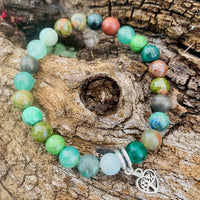 ELEMENT Bracelet [#6E] ~  EARTH  ~ Taurus . Virgo . Capricorn ~ [medium]