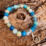 ELEMENT Bracelet [#3W] ~ WATER ~ Cancer . Scorpio . Pisces ~ [medium]