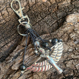 Shungite amplified Keyring/Charm ~ GODDESS [ISIS] #2