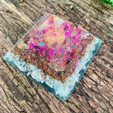 Handcrafted Orgone Pyramid [70mm] - ORG03