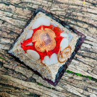 Handcrafted Orgone Pyramid [60mm] - ORG05