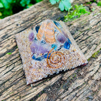 Handcrafted Orgone Pyramid [60mm] - ORG08