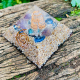 Handcrafted Orgone Pyramid [60mm] - ORG08