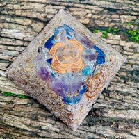 Handcrafted Orgone Pyramid [60mm] - ORG08