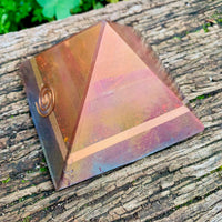 Handcrafted Orgone Pyramid [90mm] - ORG01