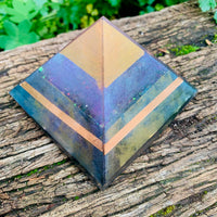 Handcrafted Orgone Pyramid [90mm] - ORG02