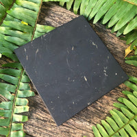 Shungite Tile 10x10cm ~ Unpolished