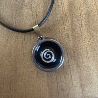 Shungite Amplified Spiral Pendant #HVSPL