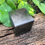 100% Authentic Solid Shungite CUBE 50mm  - POLISHED