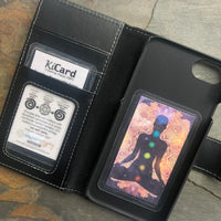 Shungite + CSilver Mobile Phone KiCard ~ EMF Protection ~ CHAKRA #1