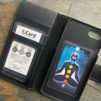 Shungite + CSilver Mobile Phone KiCard ~ EMF Protection ~ CHAKRA #4