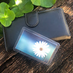 Shungite + CSilver Mobile Phone KiCard ~ EMF Protection ~ WHITE DAISY
