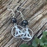 Shungite Amplified [Protection] Earrings - Yoga