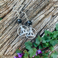 Shungite Amplified [Protection] Earrings - Yoga