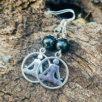 Shungite Amplified [Protection] Earrings - Yoga