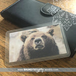 Shungite + CSilver Mobile Phone KiCard ~ EMF Protection ~ BEAR