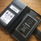 Shungite + CSilver Mobile Phone KiCard ~ EMF Protection ~ STARSIGN ~ 02 AQUARIUS