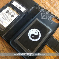 Shungite + CSilver Mobile Phone KiCard ~ EMF Protection ~ YIN YANG