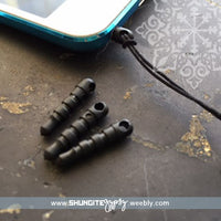 Shungite Mobile Phone EMF Protection ~ Headphone Jack/Dust Plug Charm ~